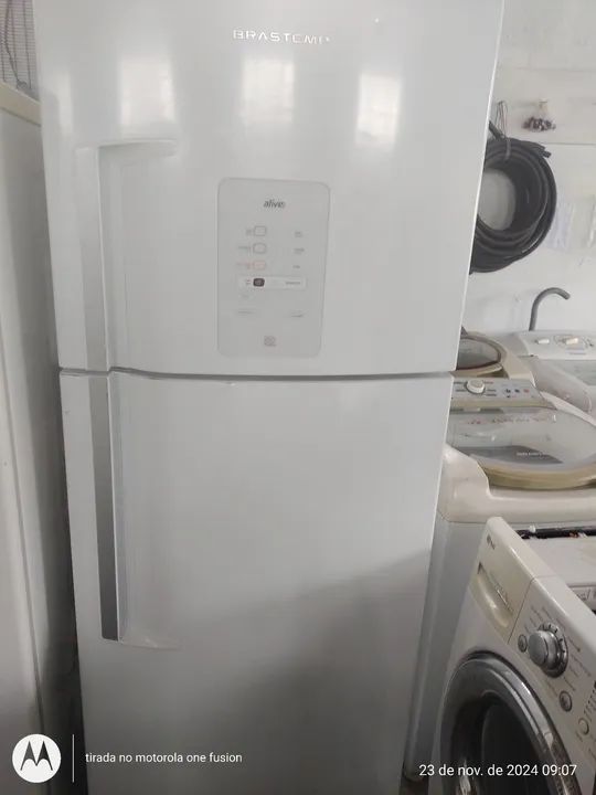 REFRIGERADOR BRASTEMP ATIVE FROST FREE 420L 220V