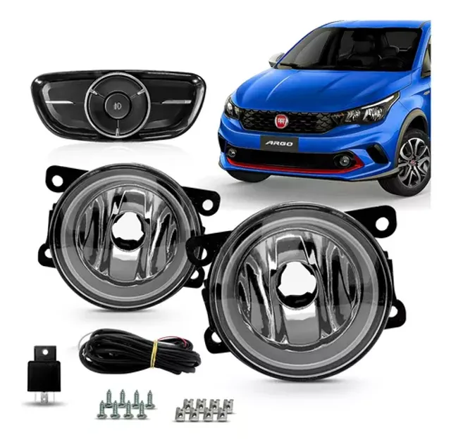 Kit Farol de Milha Fiat Argo / Cronos 17 - 20