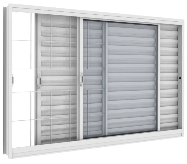 veneziana 6 folhas horizontal- vitrolar 1.5 x 1.0