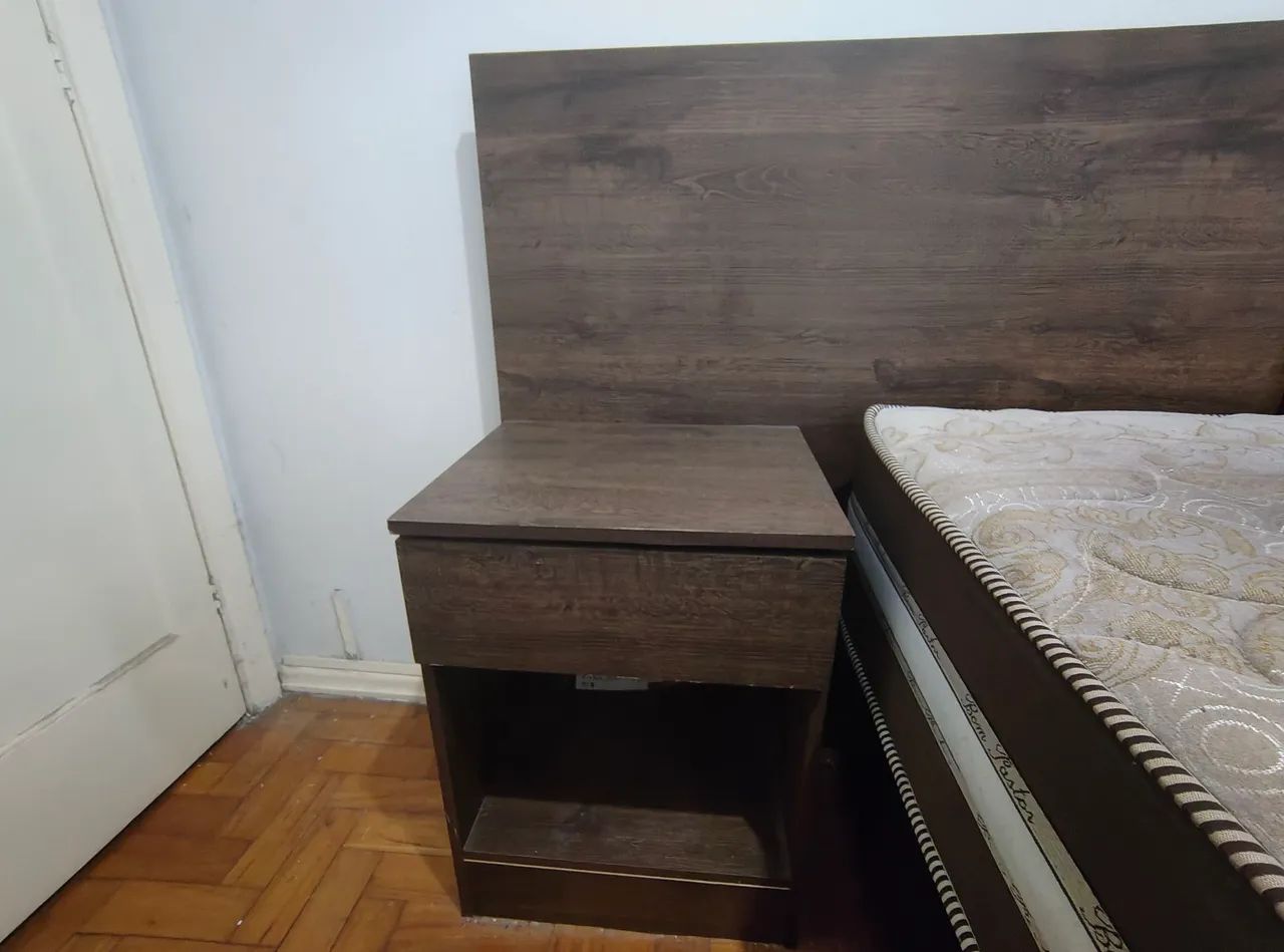 Cama Box Casal Premium - Cabeceira com Gavetas  - Foto 2