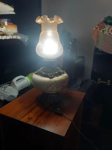 Abajur antigo funcionando - Foto 4