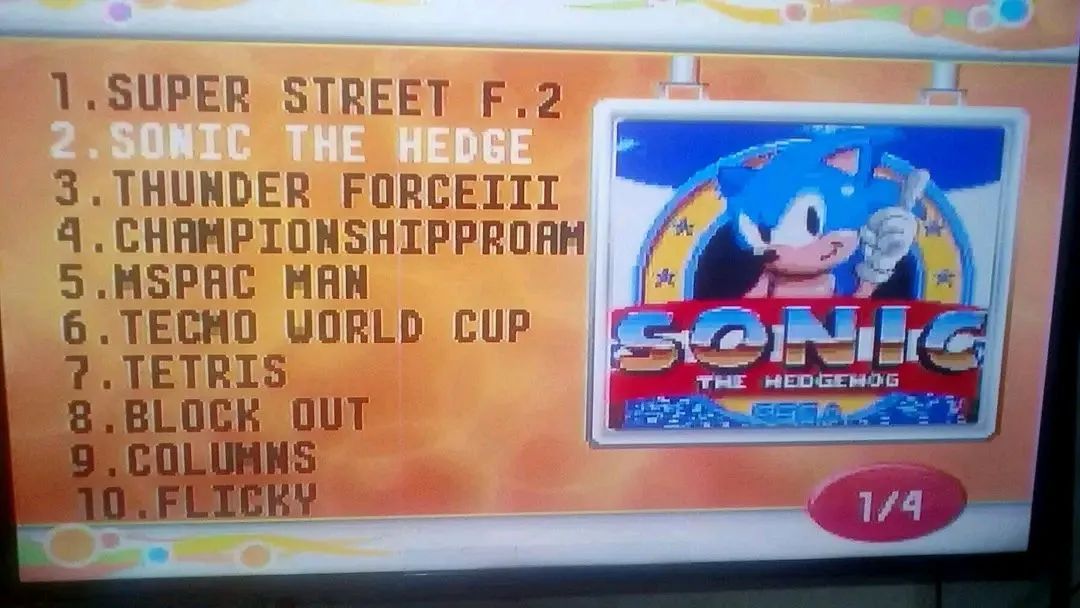 Console Sega com 1000 jogos novo na caixa - Foto 4