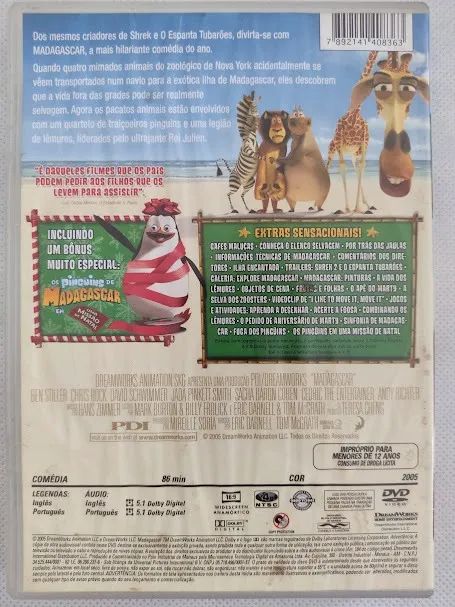 DVD Madagascar - Os Pinguins de Madagascar - Foto 2