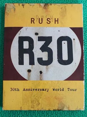 Box Rush (30th Anniversary World Tour) (2 CD/2 DVD/ 2 Palhetas)