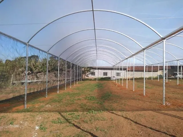Estrutura Estufa Agricula Modelo Premium 7 X 32 X 2,2 M