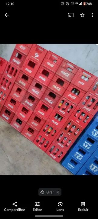 GRADES DE COCA COLA RETORNÁVEL DE 1L - Foto 5