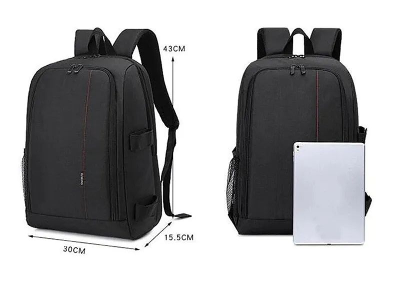 Mochila Nova case para camera dslr tamanho Grande (Canon Nikon Sony)  - Foto 3