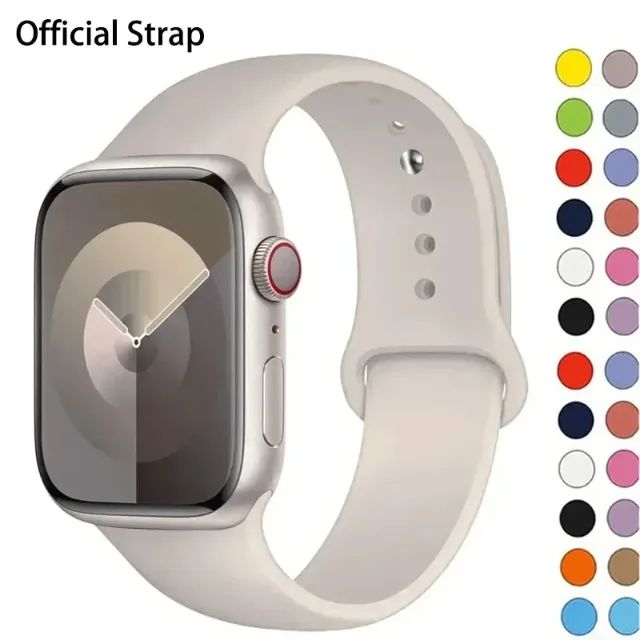 Pulseira Smartwatch de Silicone ou Nylon 38mm a 49mm - Foto 4