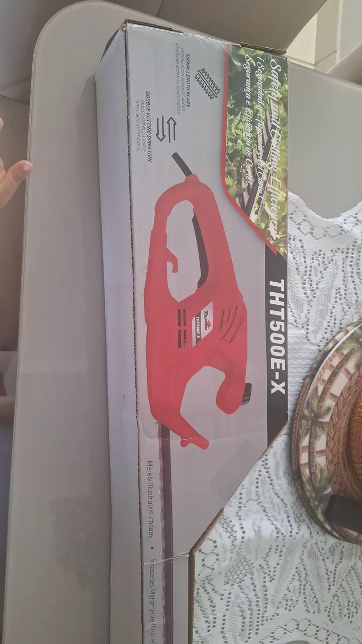 Aparador de Cerca Elétrico THT500E-X para podar árvores pequenas  - Foto 3