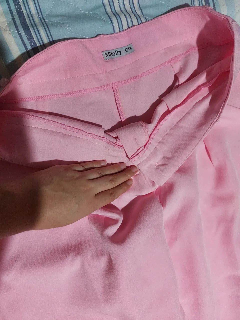 Calça rosa esporte Fino Milolly - Foto 3