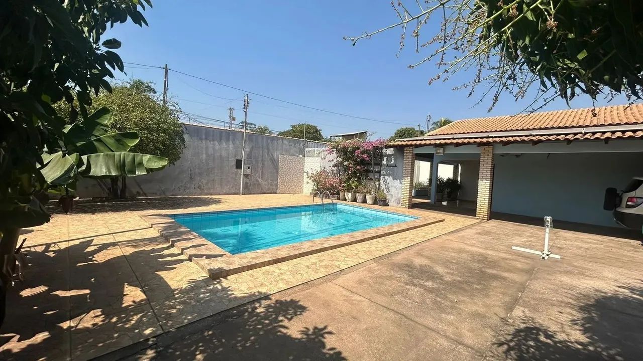 Casa 3 Quartos Sd 1 Suíte/Energia Solar/Área Gourmet-250m²-600m² TerrenoVillage Flamboyant