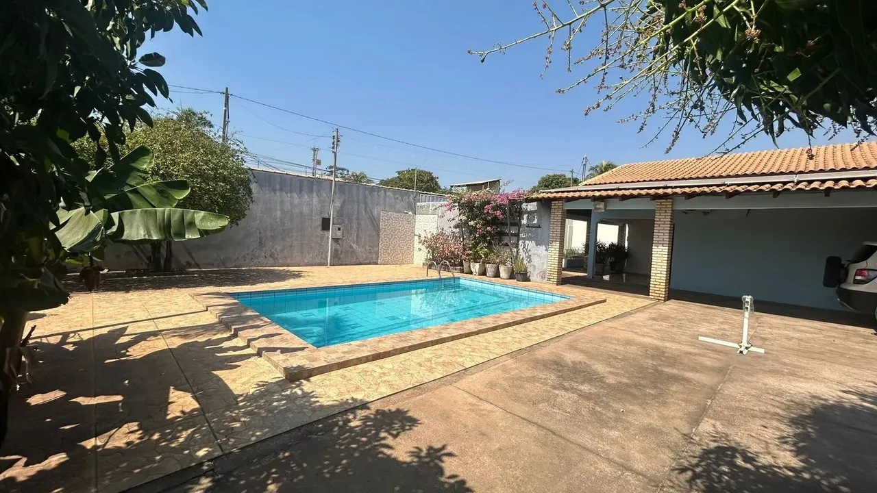 Casa 3 Quartos Sd 1 Suíte/Energia Solar/Área Gourmet-250m²-600m² TerrenoVillage Flamboyant