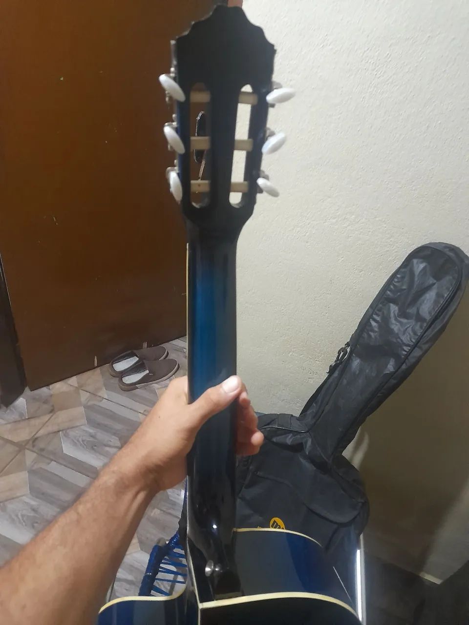 Troco Violão e pedal por Guitarra MG32 - Foto 4