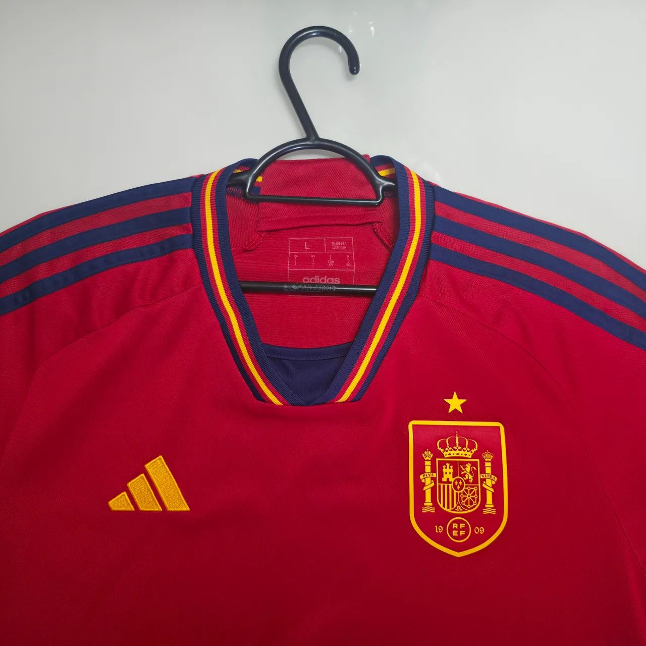 Camisa Seleção da Espanha 2022 Adidas Original (seminova) - Foto 3