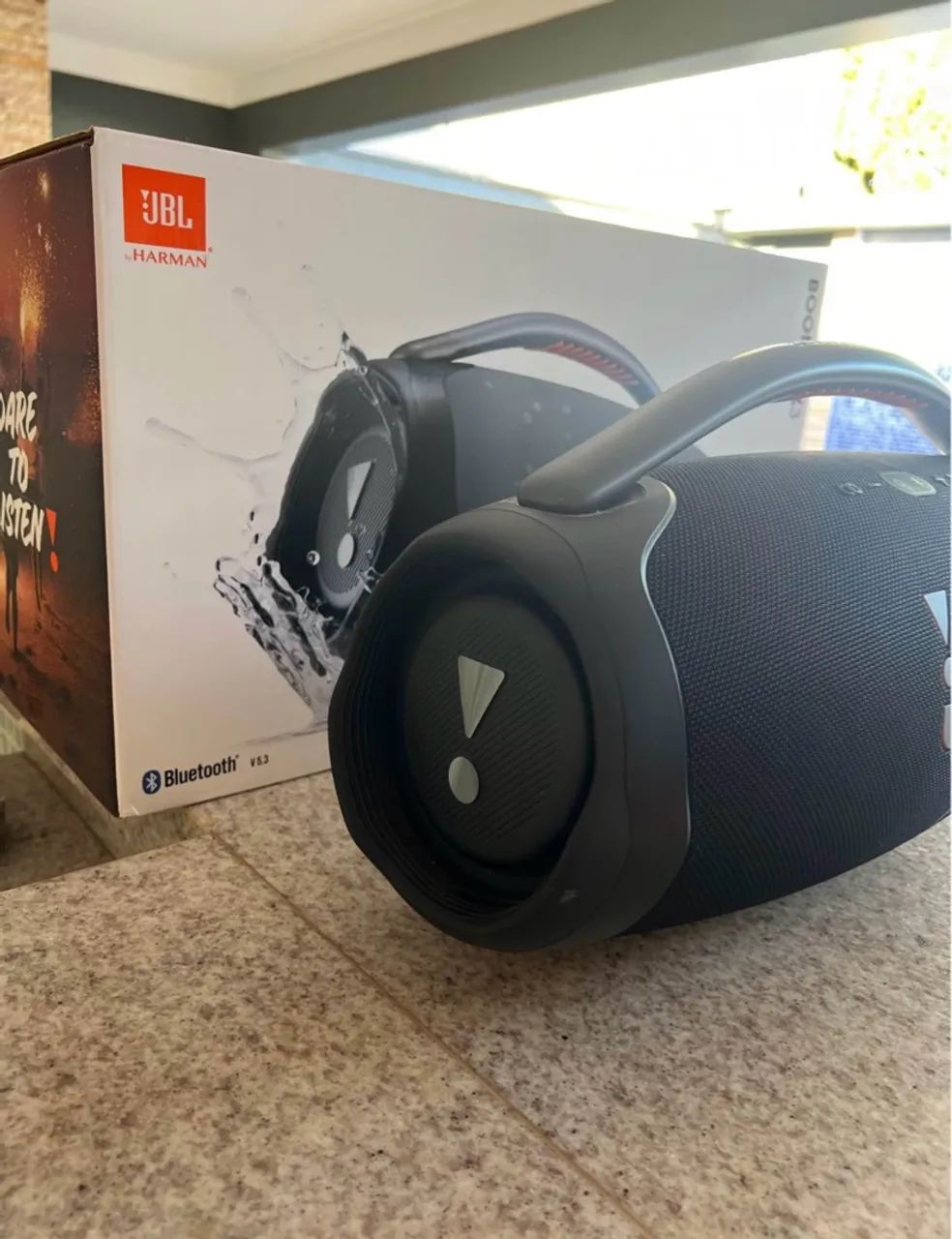 JBL BoomBox 3 Semi-Nova na Caixa