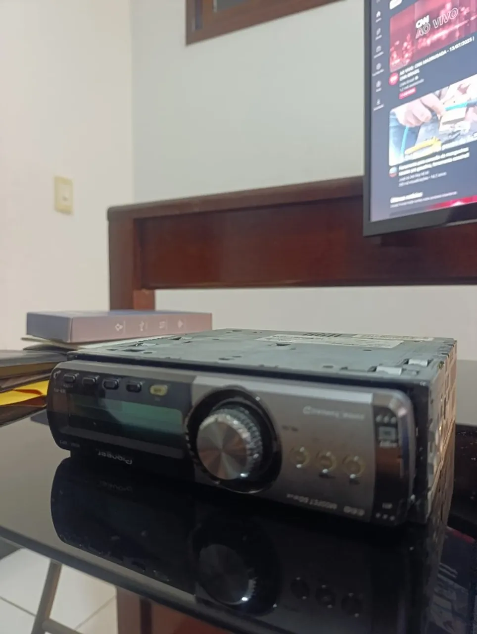 Toca CD Pioneer P1Y DJ e F1