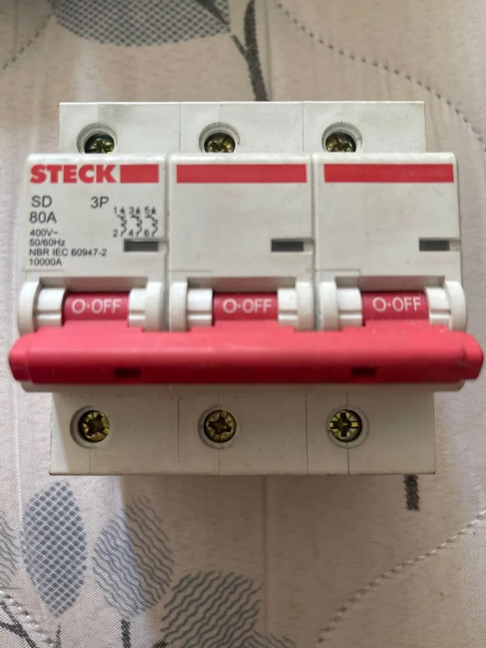 Disjuntor Steck SD 80A 3P