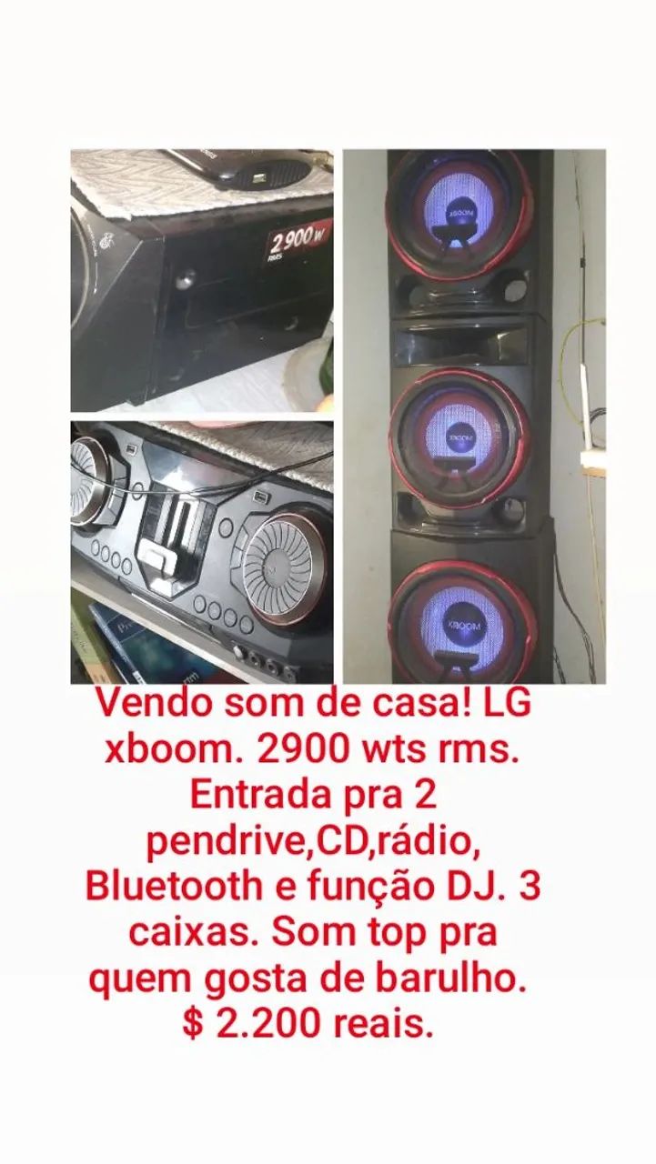 Vendo som de casa