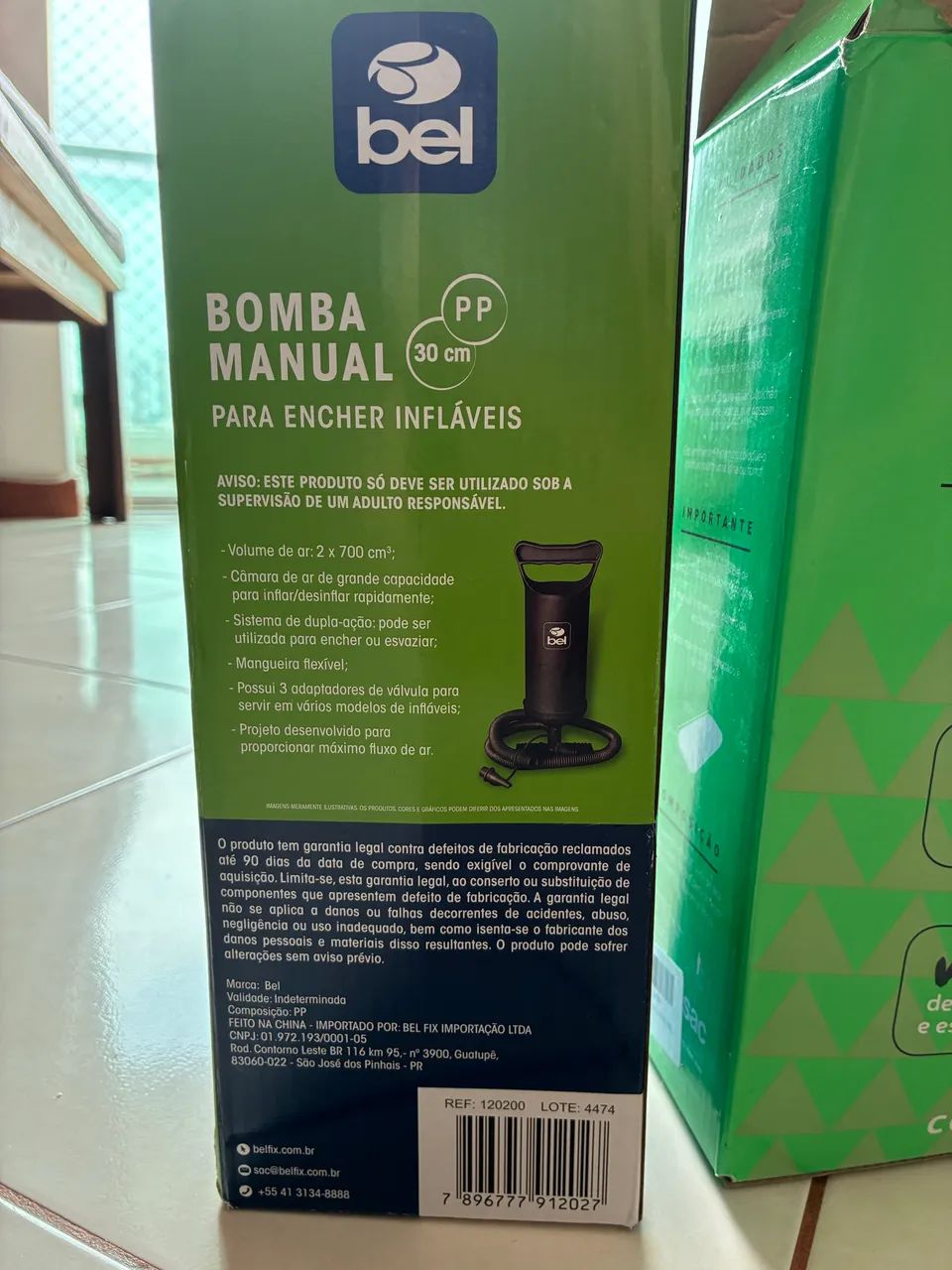 Colchão Inflável Solteiro Mor com Bomba Manual - Foto 2