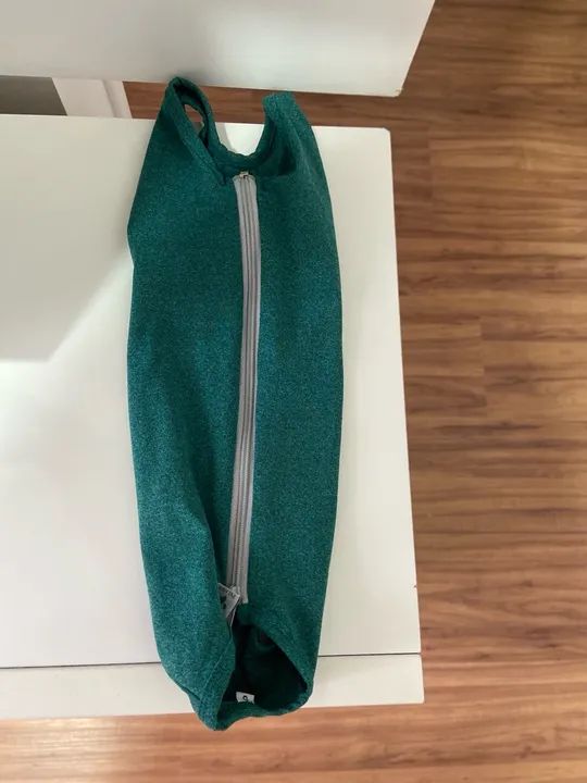 Roupa Cirúrgica Pet Med Duo Dry Regular Verde para Cães - Foto 2