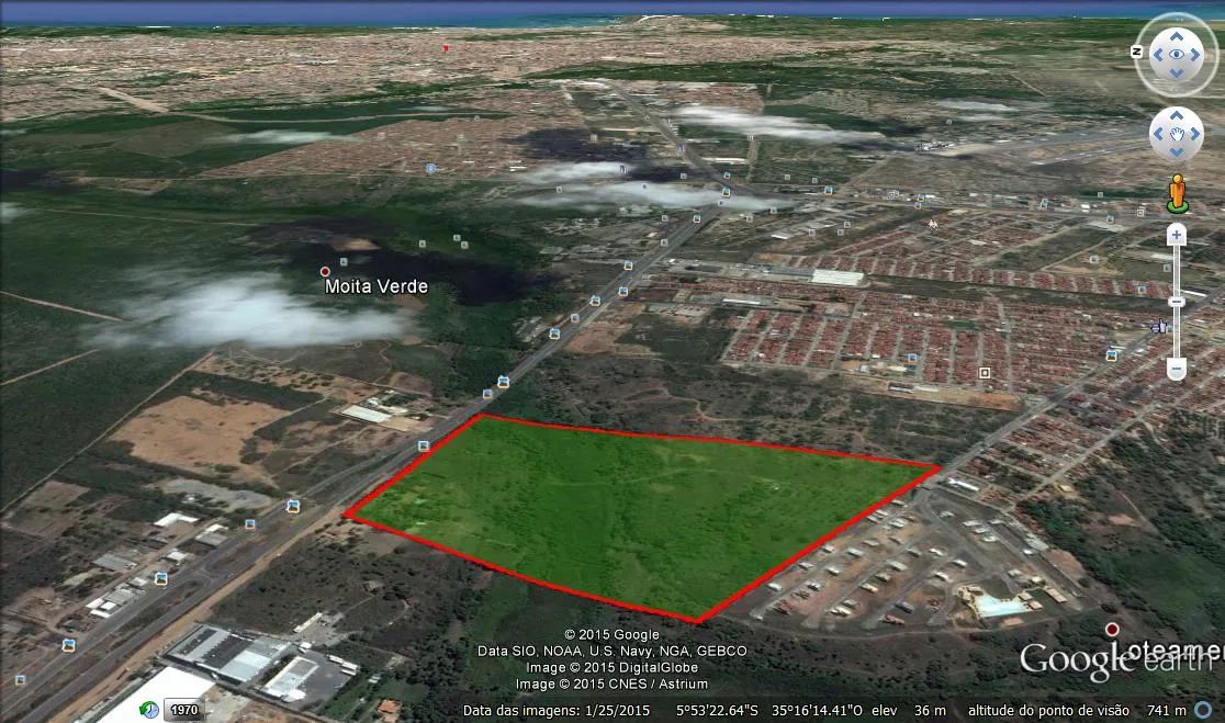 Chacara comercial na BR, 304, Parnamirim a  Macaiba, 38.000 m2 - Foto 2