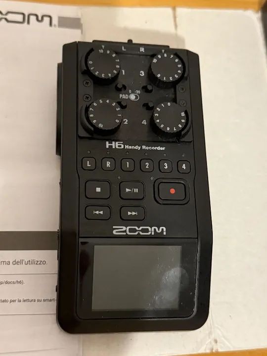 Gravador de áudio Zoom H6  - Foto 2