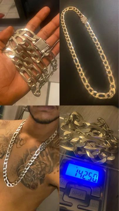 Prata grossa 142g (aceito cartão) - Foto 2