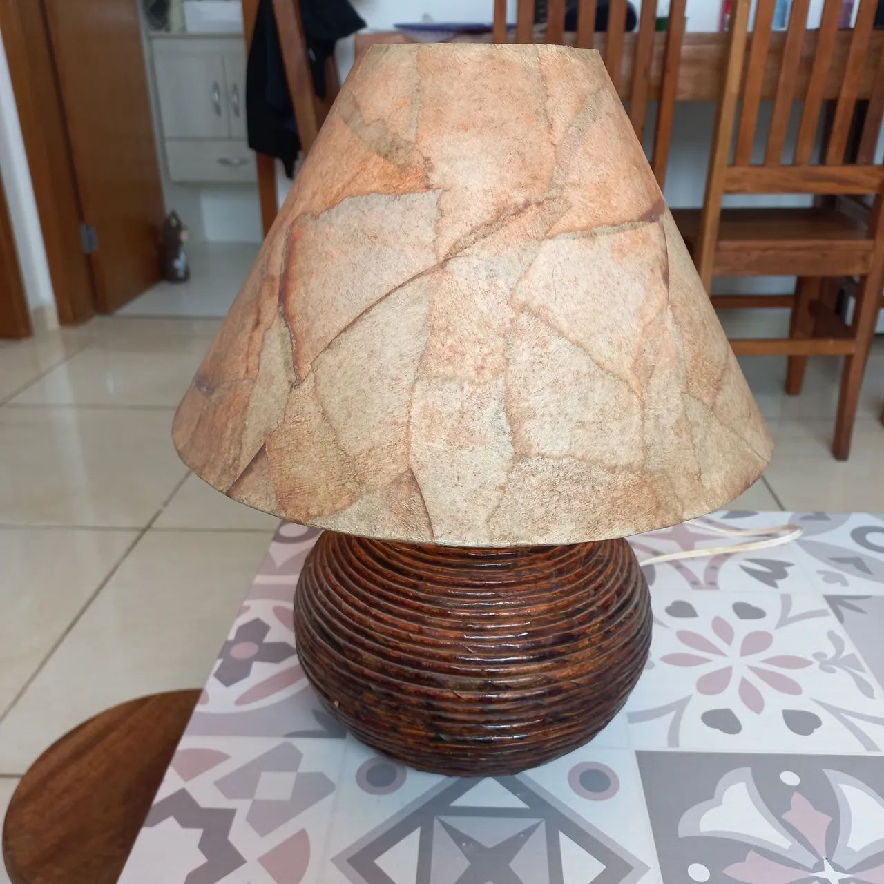 Abajour artesanal