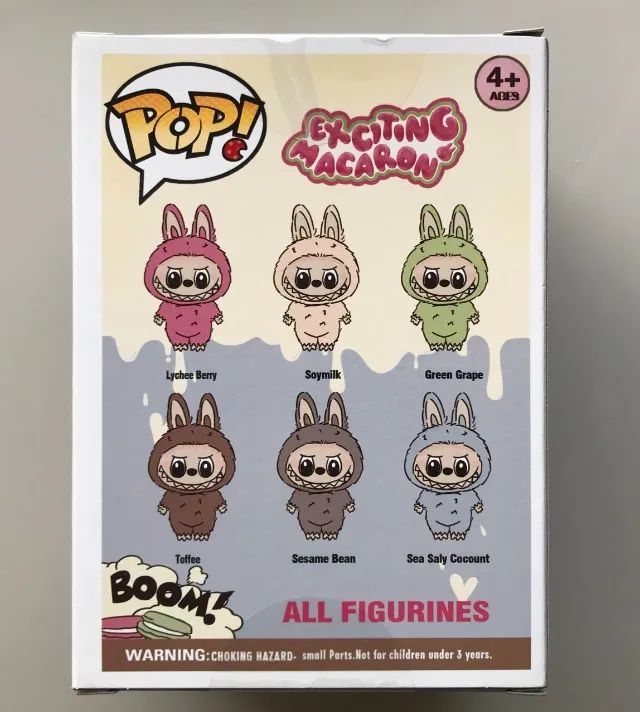 Boneco Labubu Exciting macaron  - Foto 5