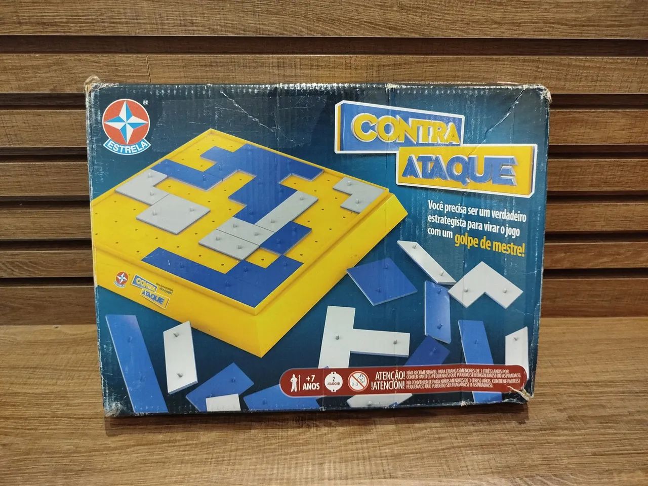 Jogo de Tabuleiro Contra Ataque Estrela
