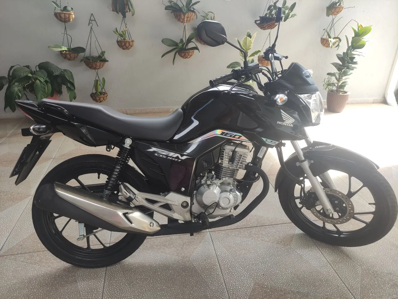Fan 160 único dono-na garantia honda- zero