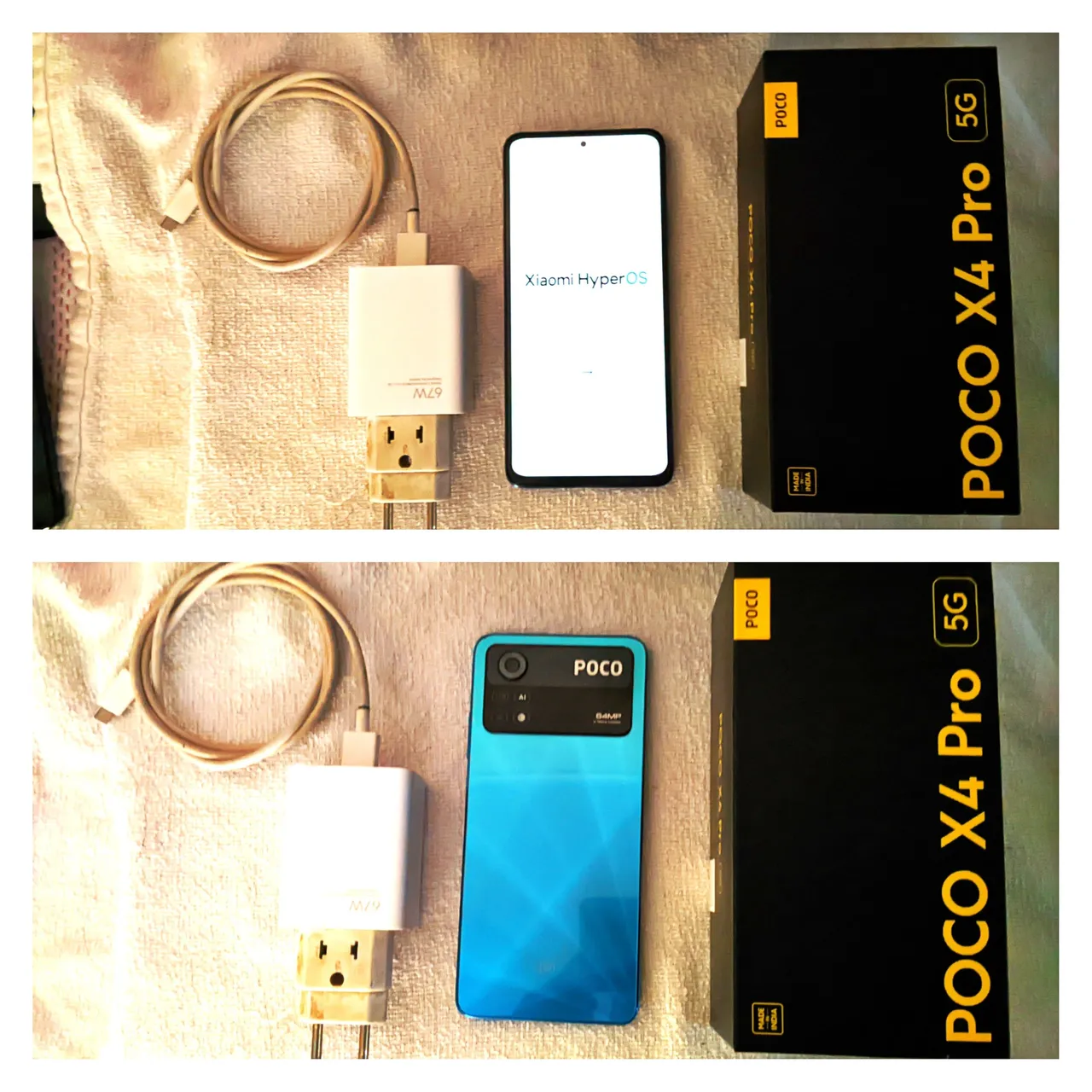 Celular Poco X4 Pró.