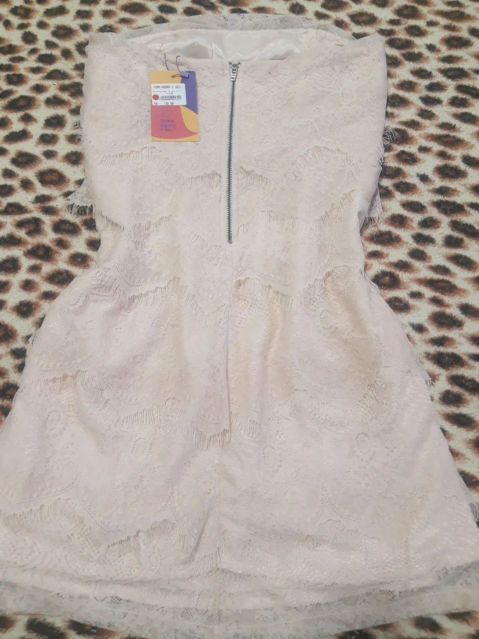 Vestido renda tqc camadas