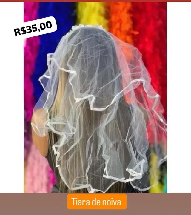 Faixa de cabelo de orelhas de coelho rosa - Foto 4