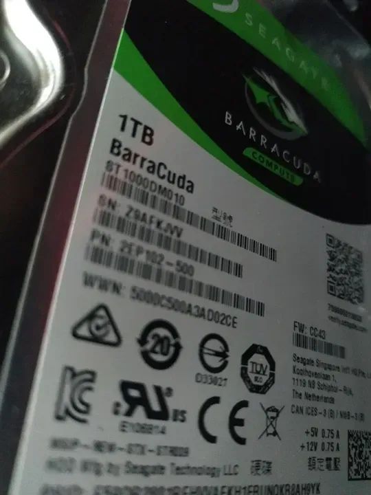 HD 1TB Seagate BarraCuda - Foto 2