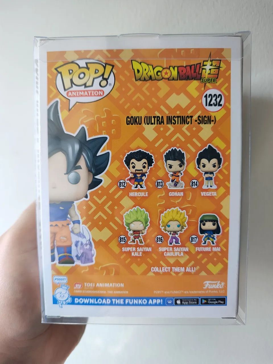 Funko Pop Goku Ultra Instinc #1232 2022 Fall Convention Limited RARO - Foto 4