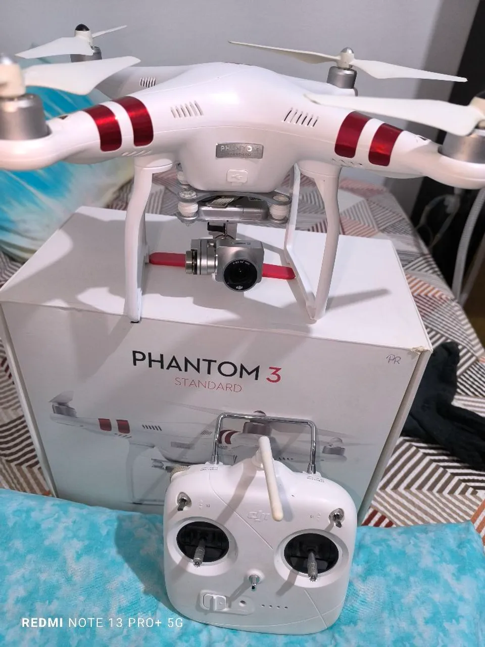 Drone DJI Phantom 3 Standard - Completo!