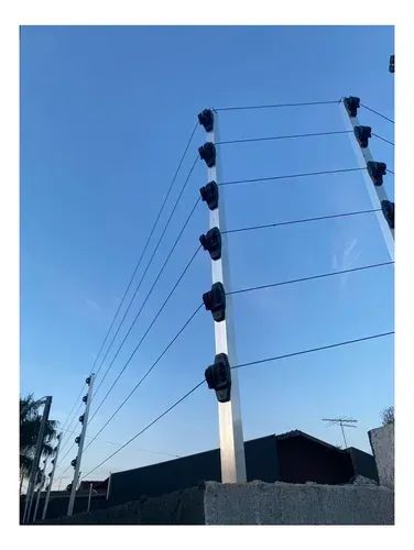 kit cerca eletrica 6 fios gcp 10000 +02 controle e acessorios c/instalaçao. - Foto 4