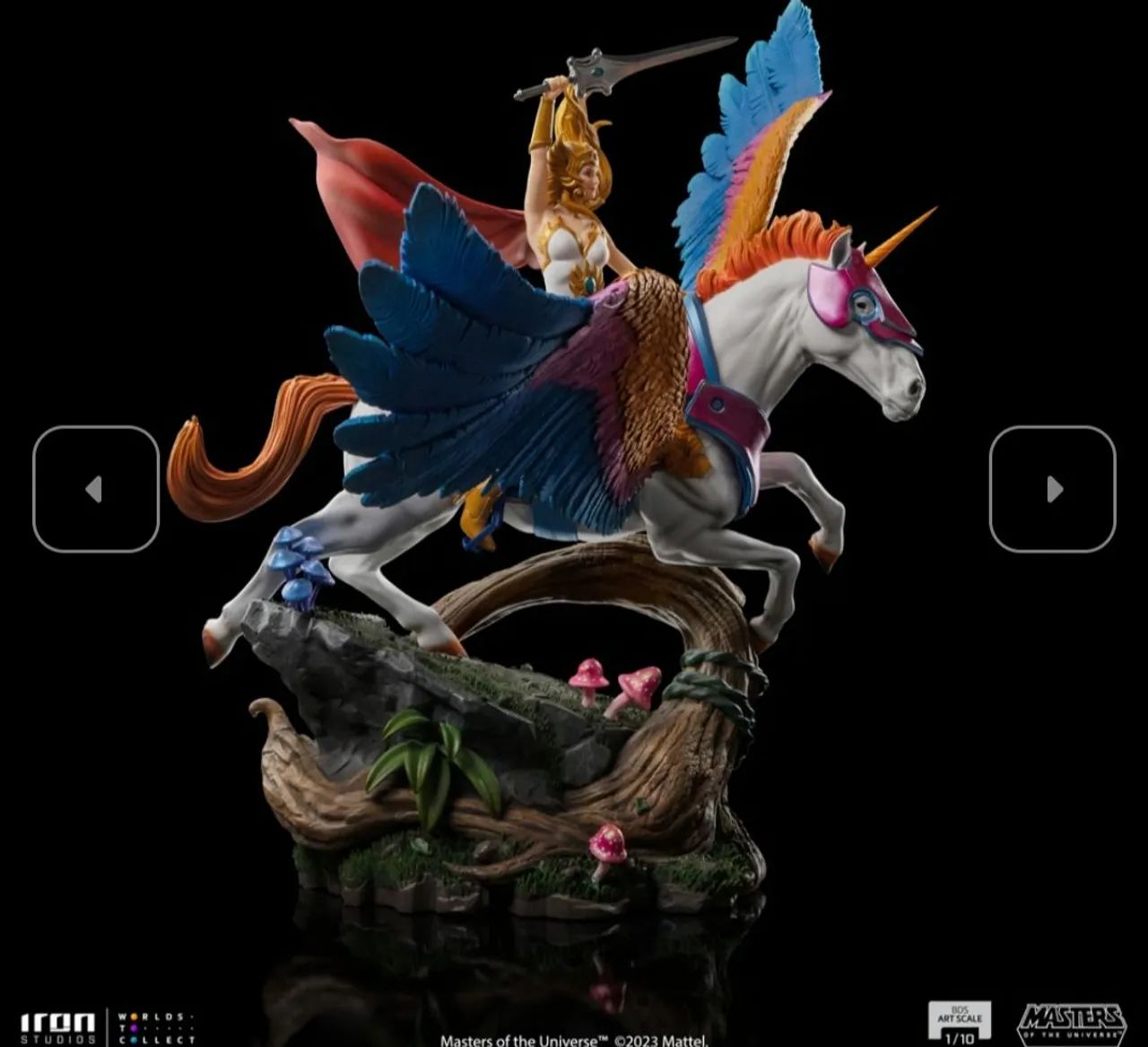 She Ra e Ventania Deluxe Iron Studios He-Man - Foto 3