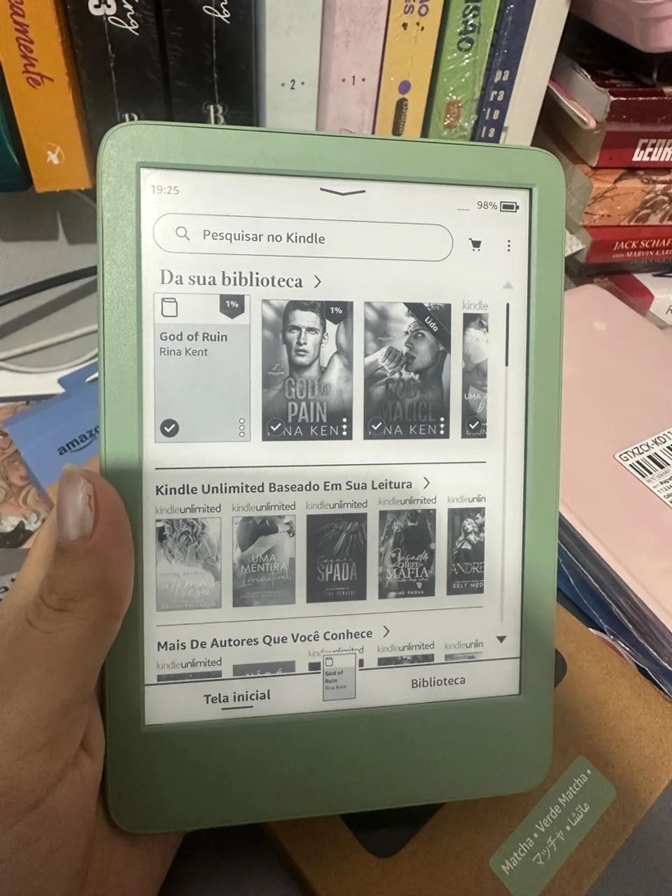 KINDLE GEN 11, 16 GB (2024) verde Matcha ?Bloqueado? - Foto 2