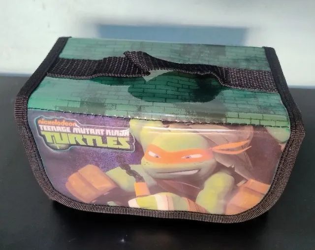 Estojo Kit de Pintura Tartarugas Ninjas