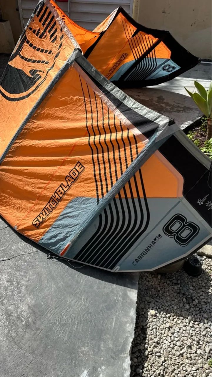 Kite Cabrinha Switchblade 8 e 11 - Foto 3