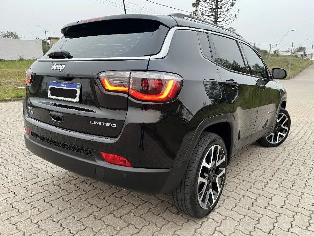 Jeep Compass Limited 4x4 Diesel - Baixa km e quatro pneus novos! Excelente estado! - Foto 3