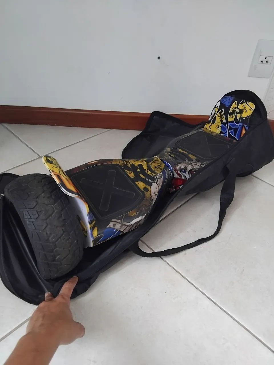 Hoverboard Elétrico com Bolsa de Transporte