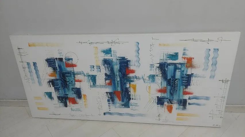 VENDO QUADRO PINTURA A ÓLEO DECORATIVO DE PAREDE