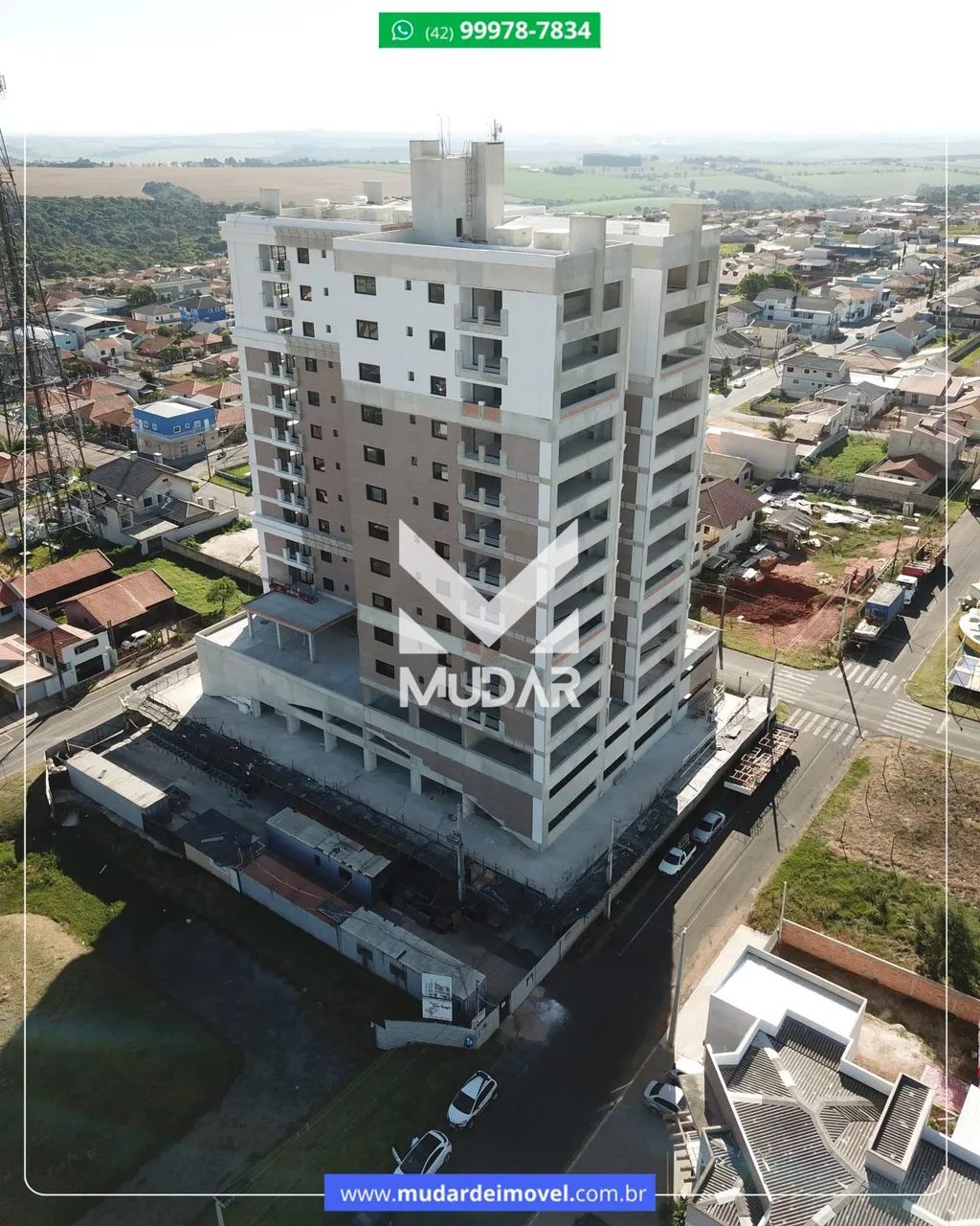 Apartamento de 3 suítes em Carambeí  Edifício Vicent Van Gogh