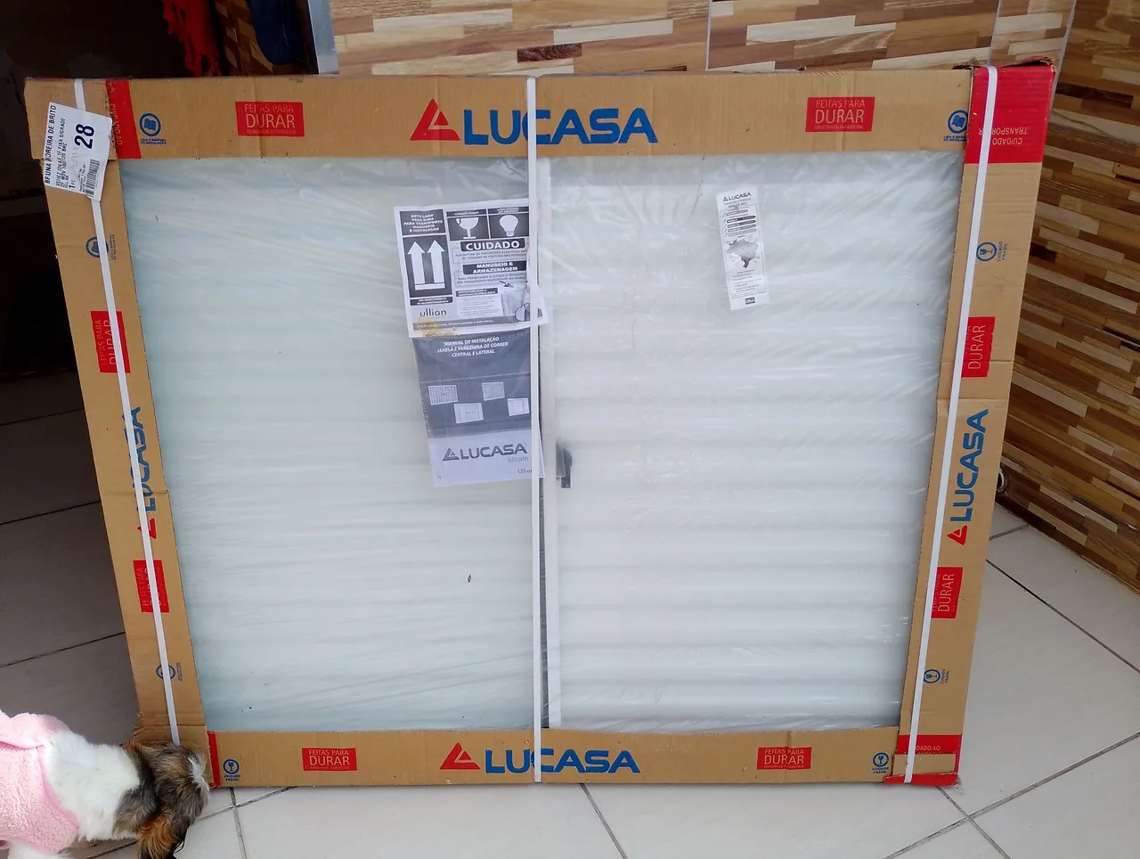 Janela  veneziana ALUCASA - Nova na Caixa