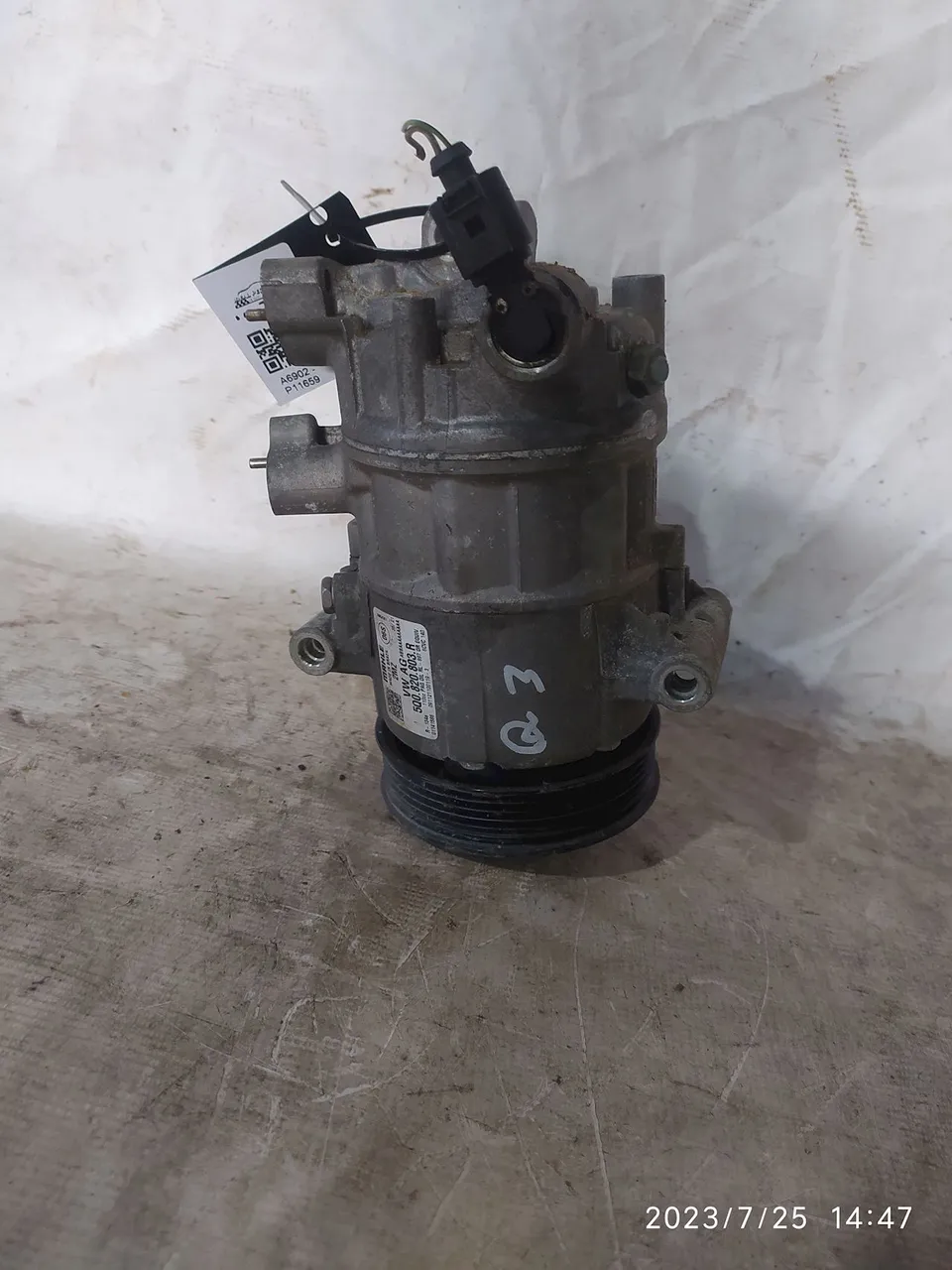 COMPRESSOR AR COND Q3 DO /