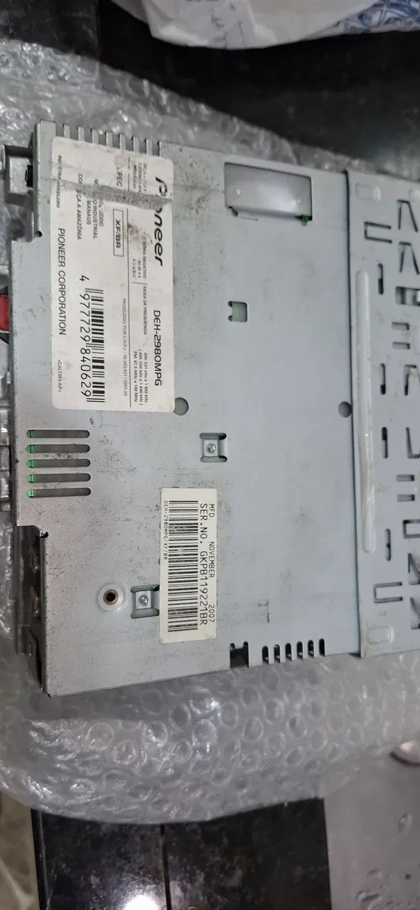 Cd pioneer deh 2980 MP3 e auxiliar  - Foto 2