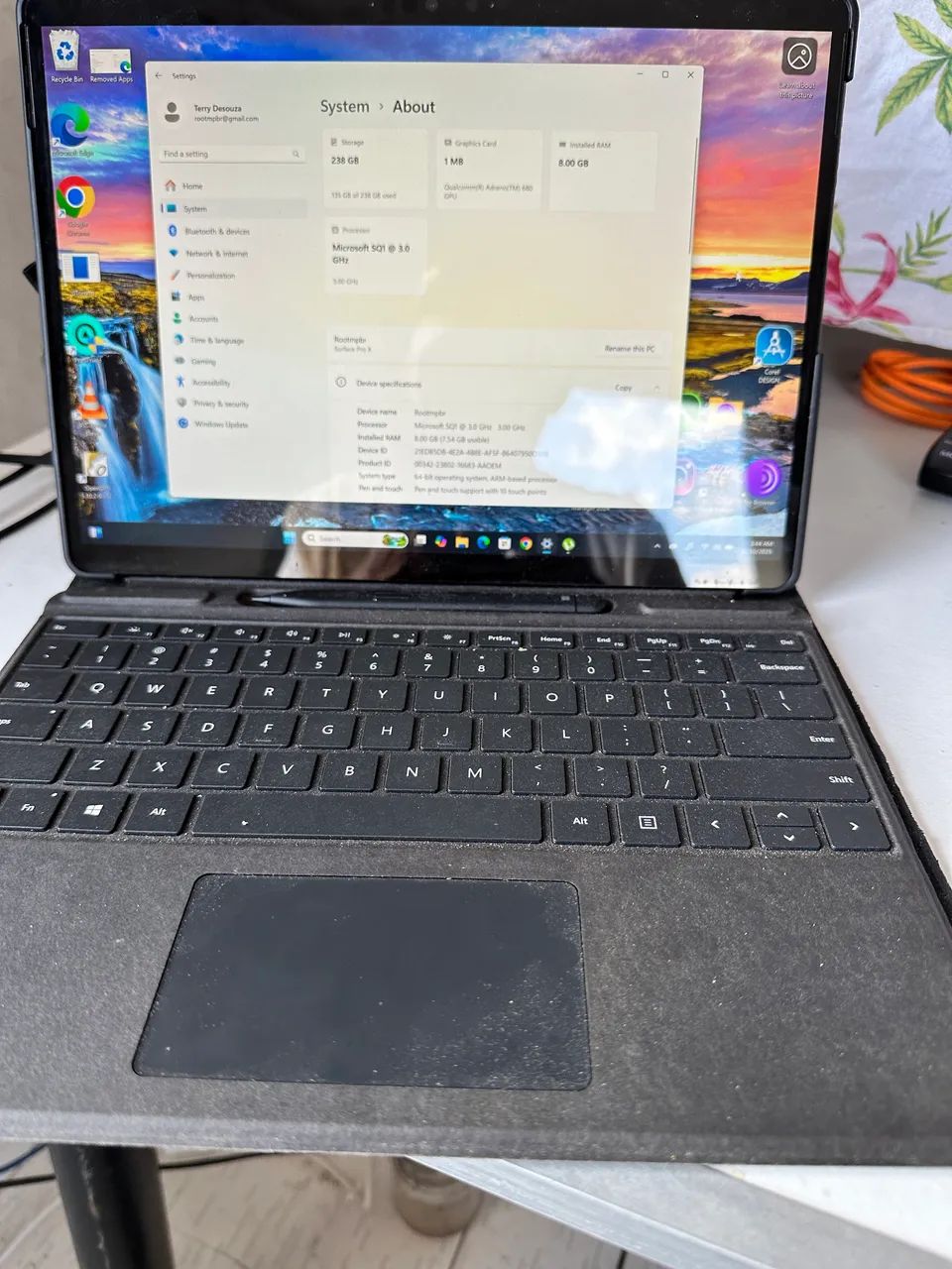 Tablet Surface Pro X  - Foto 2